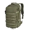 A studio shot of a green backpack against a white background. Náhľad obrázku produktu