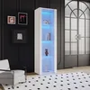 okwish Vitrinen Sideboard mit 3 Glasfächer für Badezimmer, Produktbild-Vorschau 2
