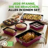 NutriChef Backformen Set 8-teilig – Auflaufform, Produktbild-Vorschau 6