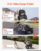 VEVOR Fahrradanhänger Faltbar Lastenanhänger 3-in-1 Produktbild-Vorschau 2