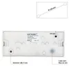 HOFTRONIC - Appliques murales LED 4 pièces IP65 Blanc Up & Voir les images du produit 8