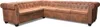 The Living Store Chesterfield Ecksofa 6-Sitzer Kunstleder Produktbild-Vorschau 3