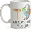 Mr. & Mrs. Panda Kaffeebecher Erster Schultag Abenteuer - Produktbild-Vorschau 3