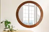 Ø80cm Modern Spiegel - Wandspiegel Wandmontage- Produktbild-Vorschau 2