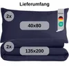 Komfortec Bettwäsche 135x200 4teilig Bettwäsche-Sets 2 Produktbild-Vorschau 6