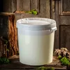 Secchio per fermentazione KADAX 33L bianco con coperchio e Anteprima dell’immagine prodotto 2