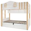 Etagenbett 90x200 cm im Hausdesign mit hydraulischem Produktbild-Vorschau 15