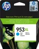 HP 953XL High Yield Cyan Original Cartuccia d'Inchiostro 1 Anteprima dell’immagine prodotto 1