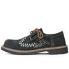 PAULGOS scarpe tradizionali in vera pelle Haferl scarpe Anteprima dell’immagine prodotto 3