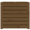 vidaXL Gartenbox Honigbraun 101x50,5x46,5 cm Massivholz Produktbild-Vorschau 8