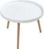 Couchtisch 'Bongard' Ø60 x 45 cm Wohnzimmertisch rund Weiß Produktbild-Vorschau 6