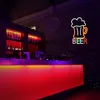 Napis Led Piwo Bar Znak Neon Znak Led Neon Podświetlany Podgląd zdjęcia produktu 5