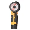 A cordless angle grinder with a cutting disc attached, shown against a white background. Náhľad obrázku produktu