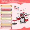 Batteria COSTWAY con tastiera e sgabello, batteria jazz con Anteprima dell’immagine prodotto 5