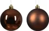 Weihnachtskugeln Kunststoff 6cm 12 Stück - Espressobraun Produktbild-Vorschau 2