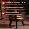 Vonhaus Feuerstelle aus Stahl mit Geometrischer Design für Produktbild-Vorschau 4
