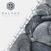 NKlaus 500g Hot Stone 50 - 60mm Massagesteine Wellness Produktbild-Vorschau 2