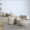 OTIX Kaffeebecher-Set von 12 Cappuccino-Tassen mit Henkel Produktbild-Vorschau 2
