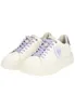 Blauer Sneaker Sneaker Leder/Synthetik Produktbild-Vorschau 3