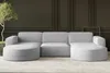 Kaiser Möbel Ecksofa Designer MODENA U STUDIO stoff Dicker Produktbild-Vorschau 2
