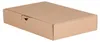 A closed cardboard box is shown from a slightly elevated side angle against a white background. Produktbild-Vorschau