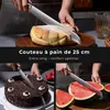 PAUDIN N14 - Couteau à pain 25 cm - Lame dentelée - Motif Voir les images du produit 5
