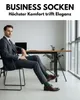 Herren Socken Businesssocken Anzugsocken Baumwolle Produktbild-Vorschau 2