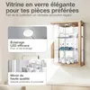K-Möbel Vitrine suspendue en hêtre (80x60x25 cm) avec 2 Voir les images du produit 17