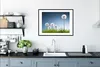 MuchoWow® Gerahmtes Poster Löwenzahn - Illustration - Gras Produktbild-Vorschau 4