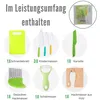 Kindermesser 8-teiliges Set – Sichere Messer für Kinder – Produktbild-Vorschau 4