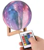 3D Galaxy Mond Lampe 15cm mit 16 Farben – Dimmbare LED Produktbild-Vorschau 10
