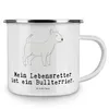 Mr. & Mrs. Panda Teetasse Bullterrier Lebensretter - Weiß - Produktbild-Vorschau 3