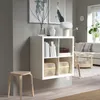 IKEA Kallax Weiß Regal 77x77 Produktbild-Vorschau 3