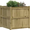 vidaXL Bac à plantes 70x70x70 cm Bois de pin imprégné Voir les images du produit 4
