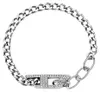 Náramky s pevnými príveskami Diesel Silver Collection D Náhľad obrázku produktu 1