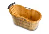 Baignoire en bois Lucerne 150 x 67 cm Voir les images du produit 2