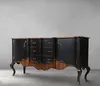 Casa Padrino Luxus Barock Sideboard Antik Schwarz / Braun Produktbild-Vorschau 5