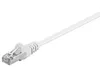 Goobay 93486 Cavo patch CAT 5e, SF/UTP, bianco, 5 m - Anteprima dell’immagine prodotto 1