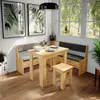 Groupe de banquettes d'angle Vicco Roman Chêne de force Voir les images du produit 4