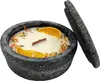 HANDGEMACHTE Citronella BETONKERZE Schwarz - Duftkerze - Produktbild-Vorschau 2