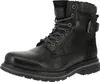 A black leather boot is shown against a white background. Anteprima dell’immagine prodotto