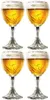 Bicchieri da birra Grimbergen con base, capacità 330 ml - Anteprima dell’immagine prodotto 1