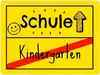 Zur Einschulung Metallschild XL in 21x28 cm mit Spruch Produktbild-Vorschau 1