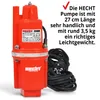 HECHT 3166 Membranpumpe | 600 W | 1400 l/h | 70 m Produktbild-Vorschau 8