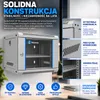 AX Networks Szafa Rack 19" 6U Sieciowa Serwerowa do Montażu Podgląd zdjęcia produktu 6