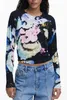 Desigual Maglia Donna Nero Anteprima dell’immagine prodotto 1
