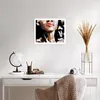 Poster - Poster ohne Rahmen - Öl Mund Frau - 50x40 cm - Produktbild-Vorschau 5