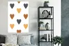 MuchoWow® Poster Kind - Herzen - Muster 80x120 cm - Produktbild-Vorschau 4