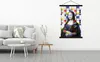 MuchoWow® Textilposter Mona Lisa - Mondrian - Alte Meister Produktbild-Vorschau 3