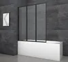 Vanová skládací zástěna MARWELL Black Light, 3-dílná, Náhled obrázku produktu 3